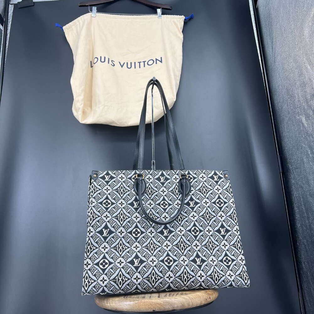 Louis Vuitton OnTheGo Tote Limited Edition Since 1854 Monogram Jacquard